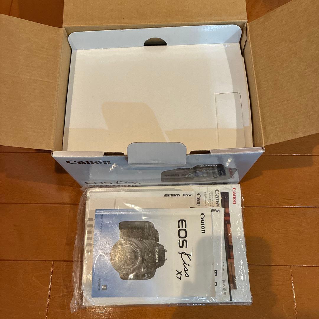 キャノン CanonEOSkissX7ダブルズームキット 美品