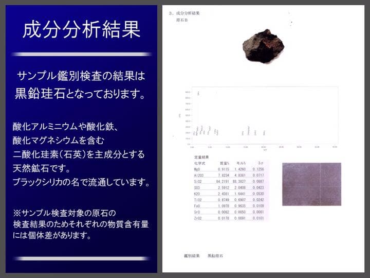 100★数量限定★話題の健康石♢遠赤外線効果【北海道産ブラックシリカ】❤️
