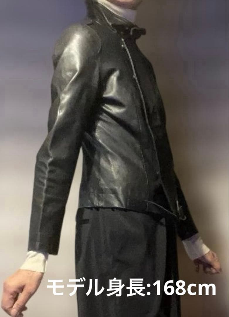 12/19お値下《美品》ハウト　シングルレザーライダース（ノーカラー）