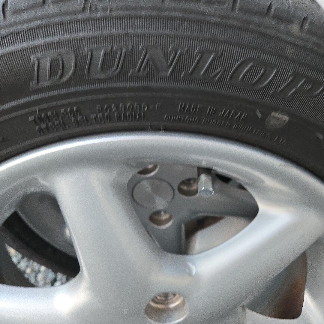 雪兎ラパンSS純正ホイール14インチ　DUNLOP155/65R14セット
