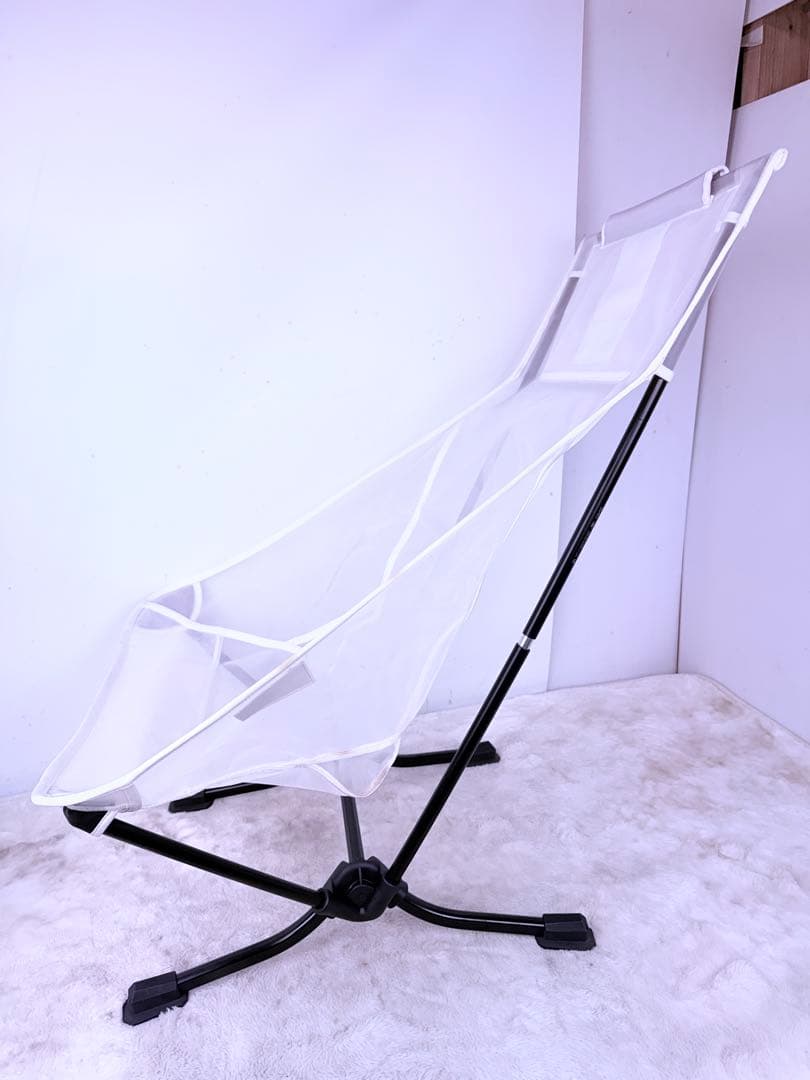 Helinox 生産終了 ビーチチェア ホワイトメッシュ 砂浜対応 軽量