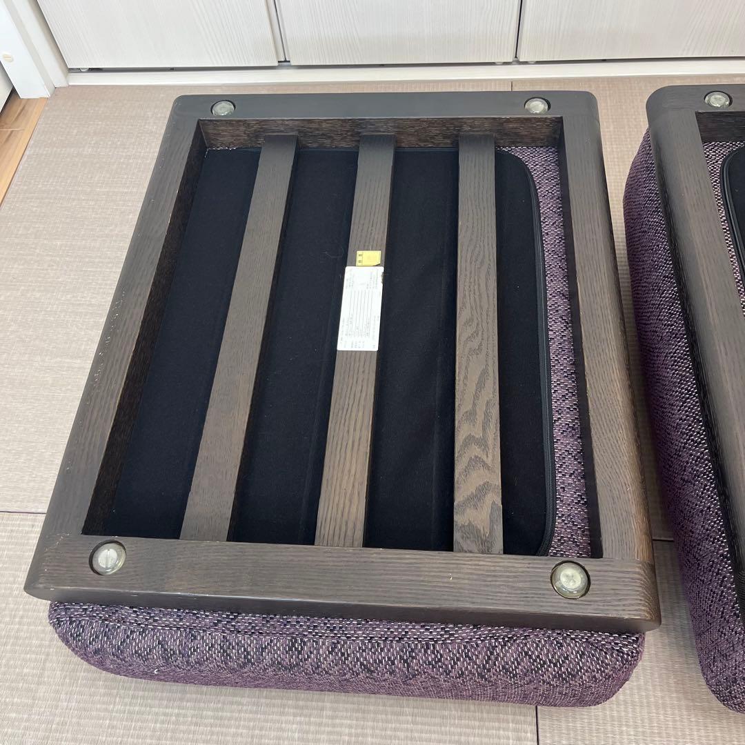 家具ナガノインテリア 1人2人掛けソファ座椅子 2way イスNAGANO 美品