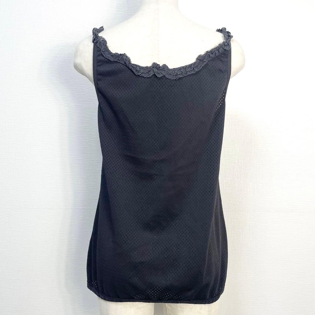 y2k✨️ 00s HYSTERIC GLAMOUR ロゴ メッシュ キャミソール