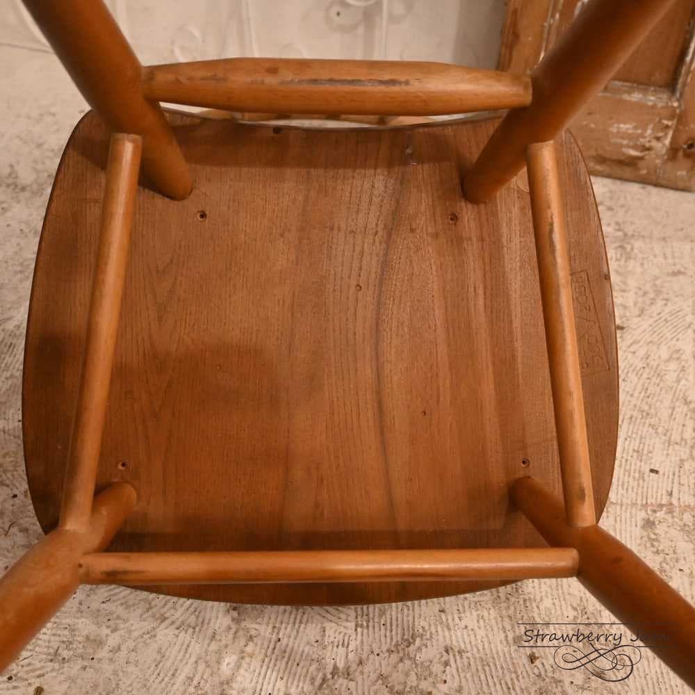 L3710-19-2 英国ヴィンテージ ERCOL ハイスティックチェア チェア
