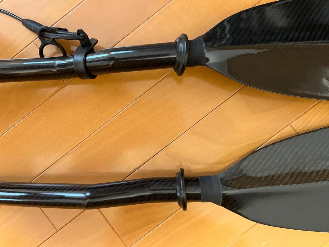 アクアマリン ムスタング ベント フルカーボン カヤック パドル 未使用美品