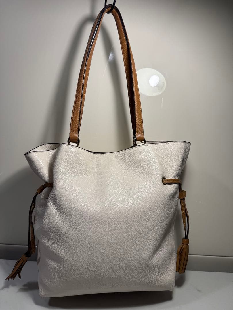 COACH コーチ アンディ トートバッグ レザー ホワイト