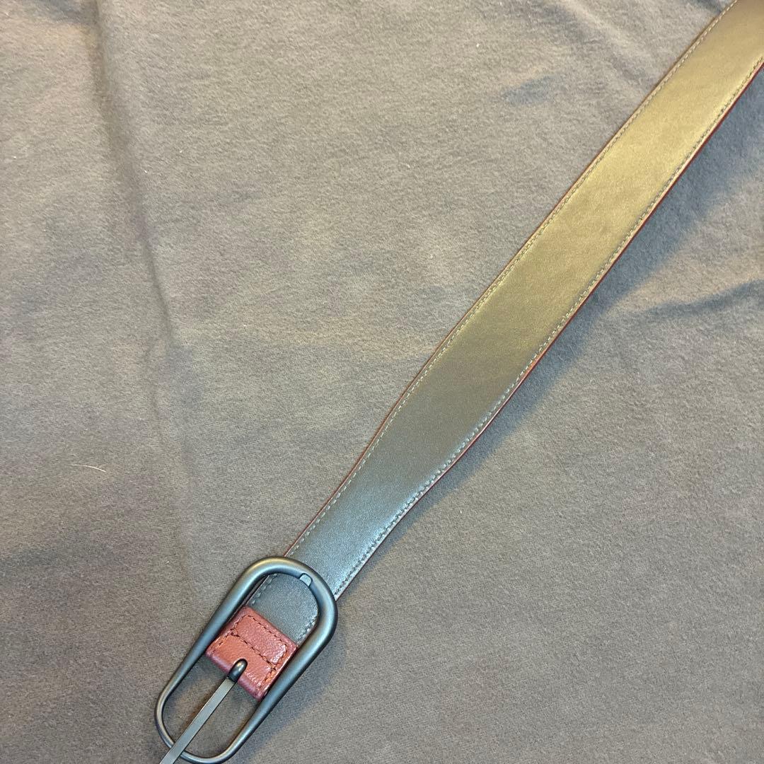 ボッテガヴェネタ　ベルト　ブラウン　茶色　イントレチャート80cm×32cm