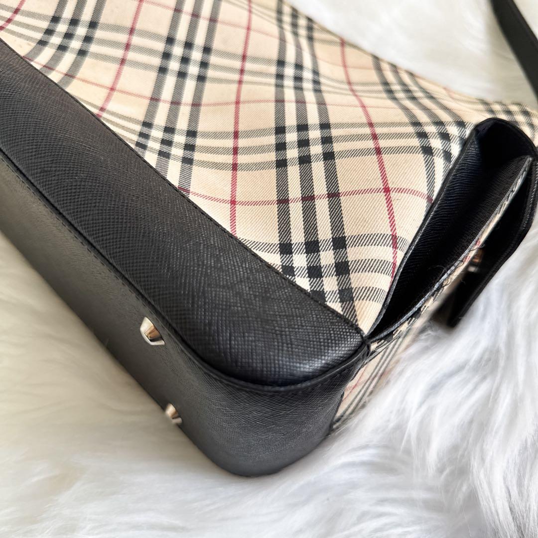 BURBERRY バーバリー ノバチェック ワンショルダーバッグ ハンドバッグ