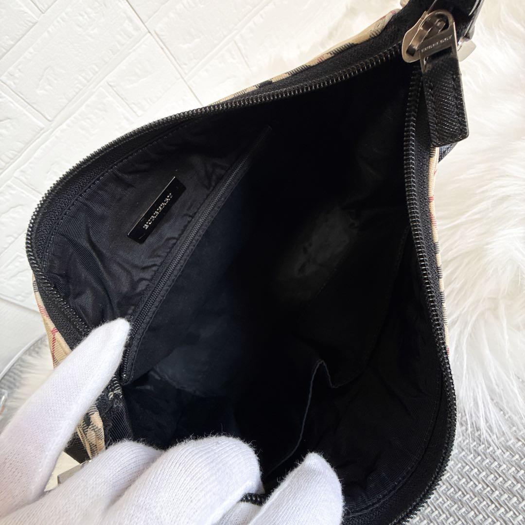 BURBERRY バーバリー ノバチェック ワンショルダーバッグ ハンドバッグ