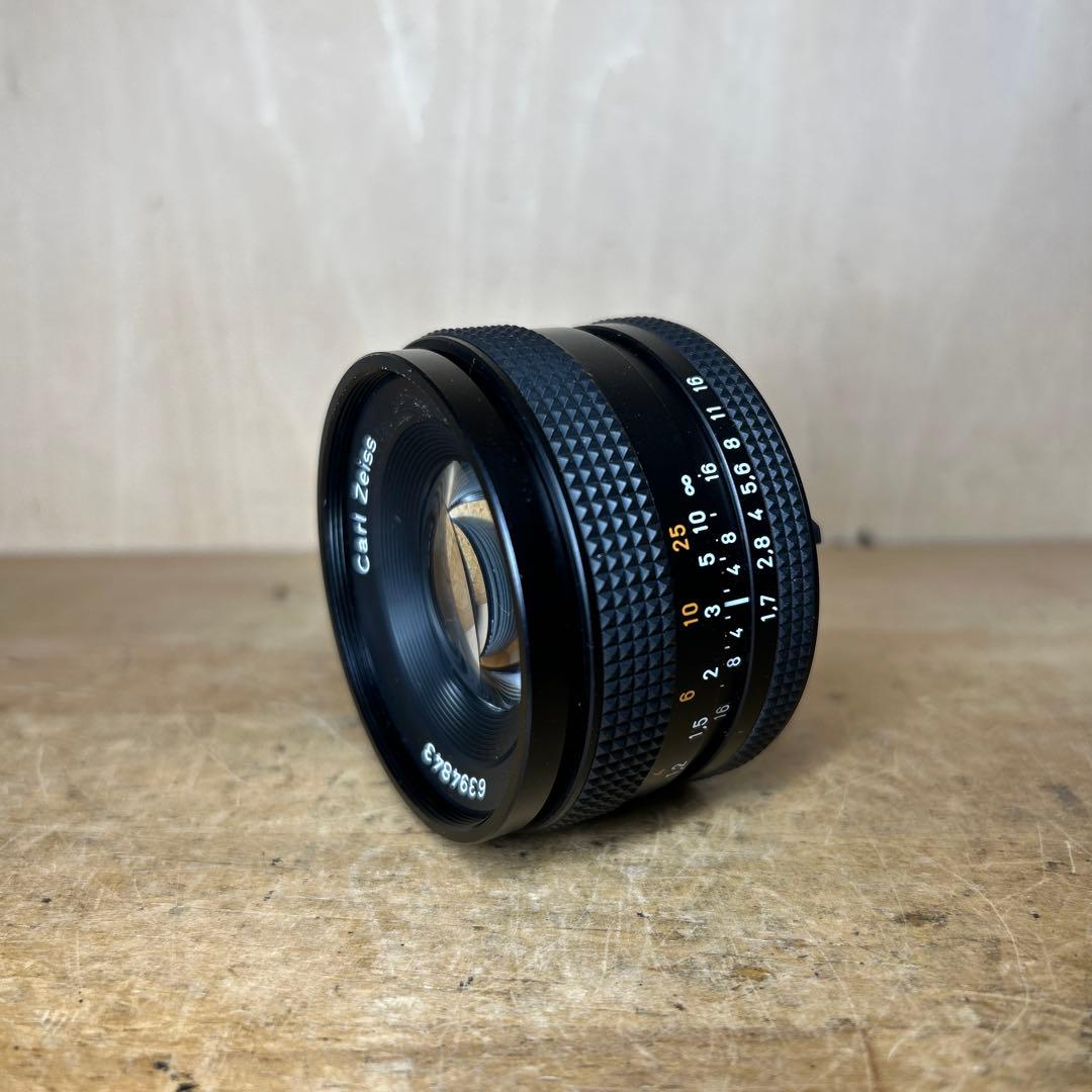 CONTAX RTS +Planar 50 mm f1.7 完動美品