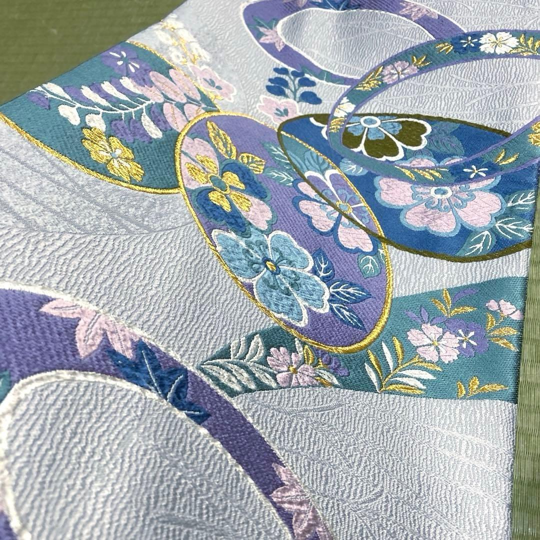 専用ページ　正絹　袋帯　【辻ヶ花】