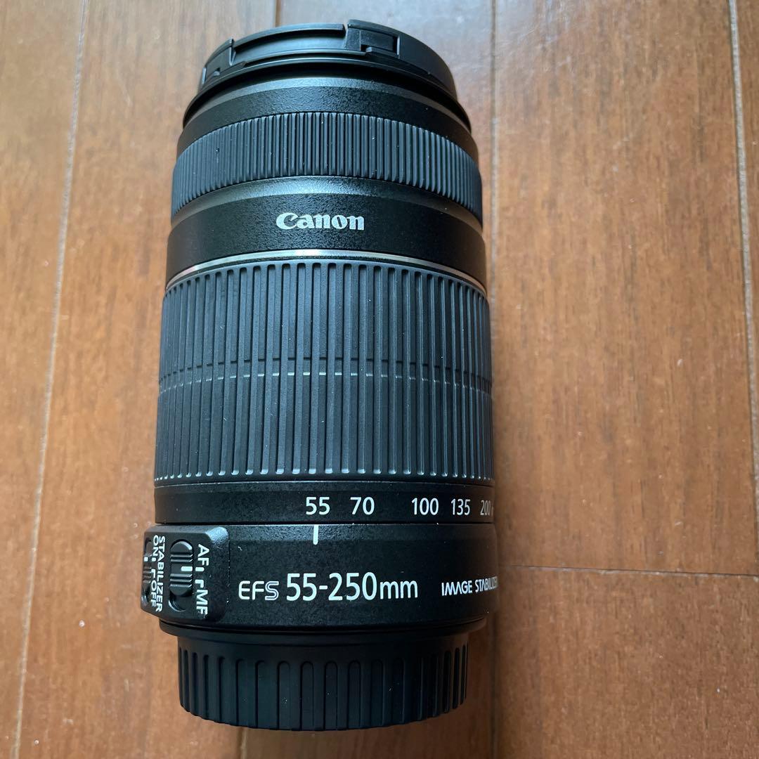 【未使用】Canon EF-S 55-250mm ズームレンズ