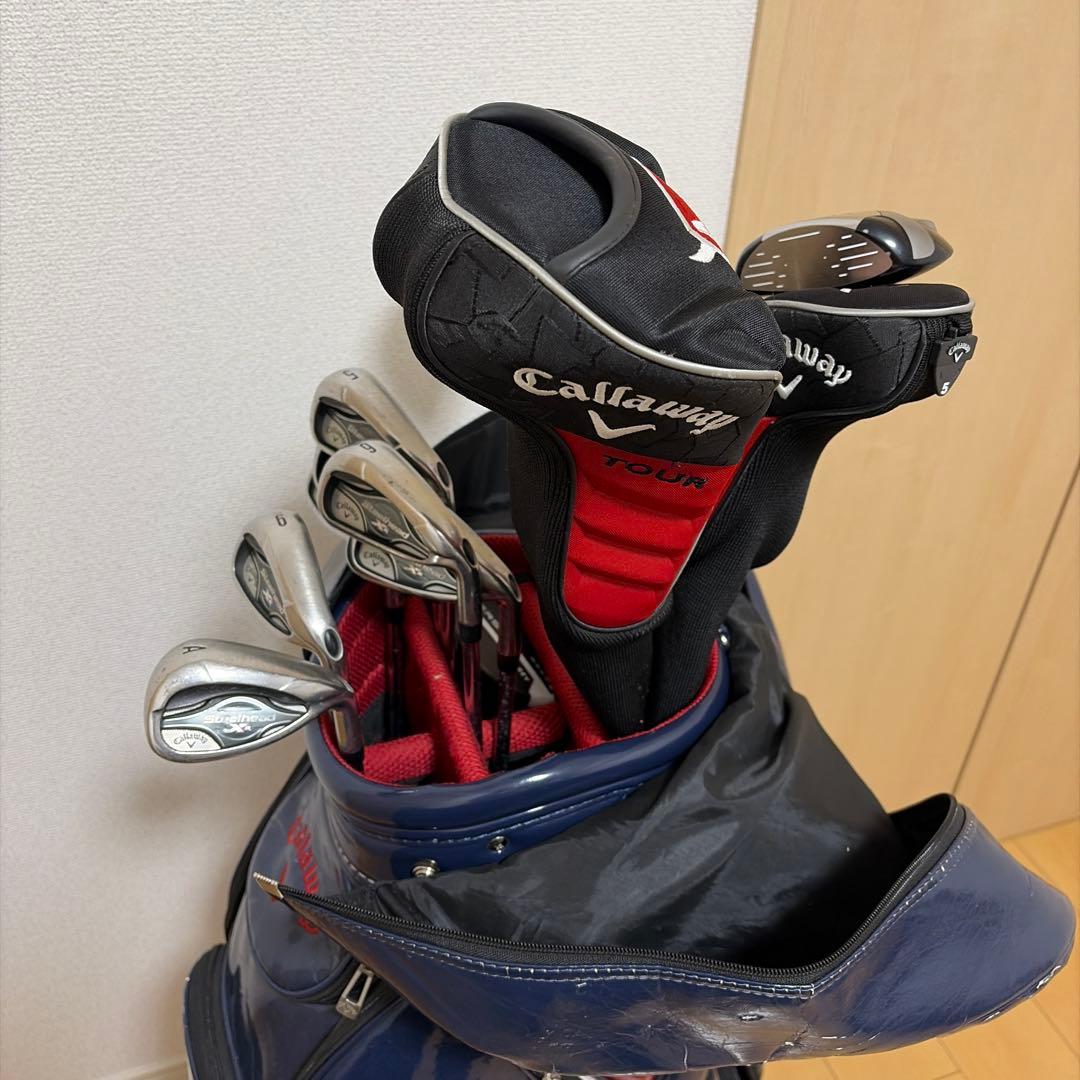 即購入可 Callaway キャディバッグ ネイビー