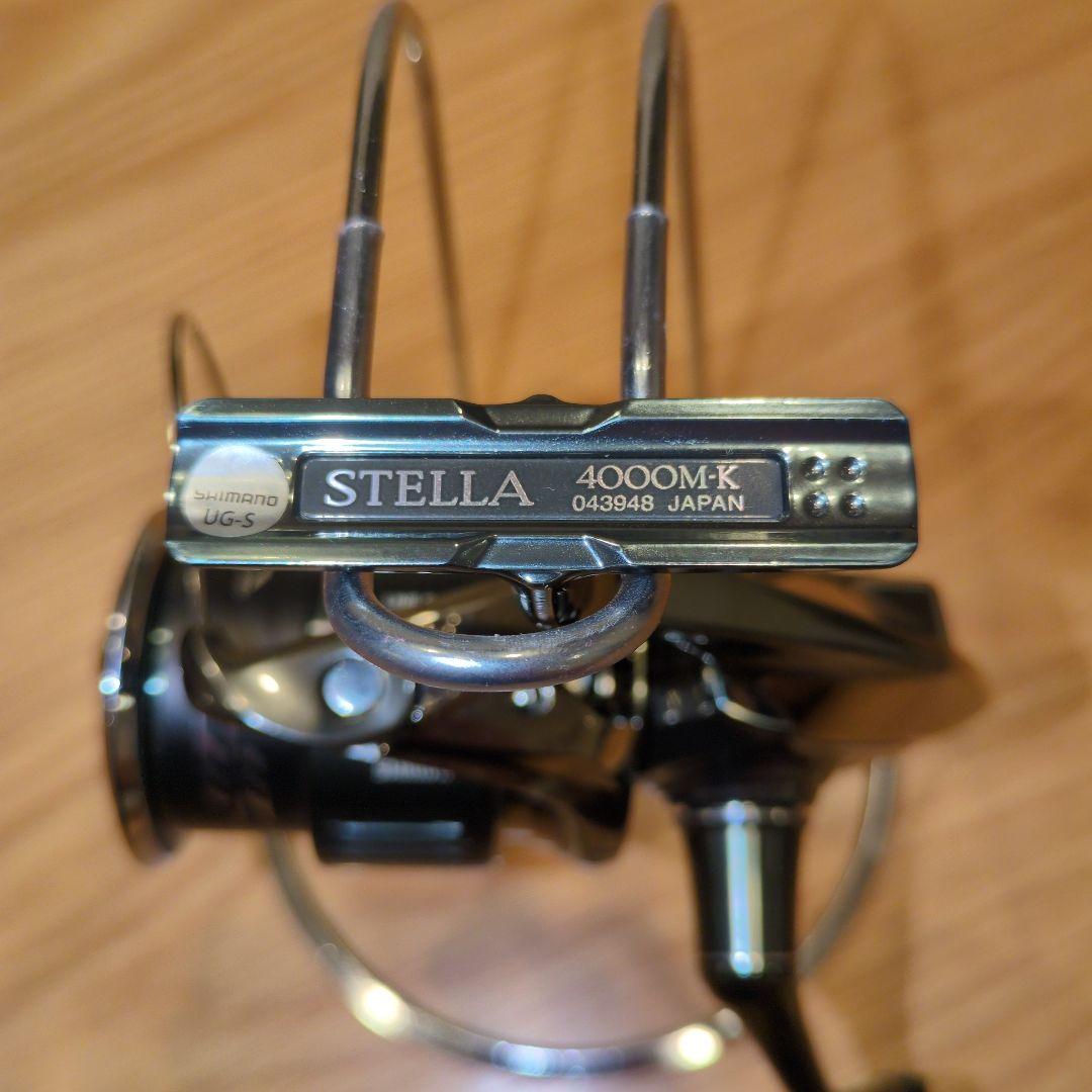 シマノ　22ステラ4000M (ゴメクサスパワーハンドル装着)