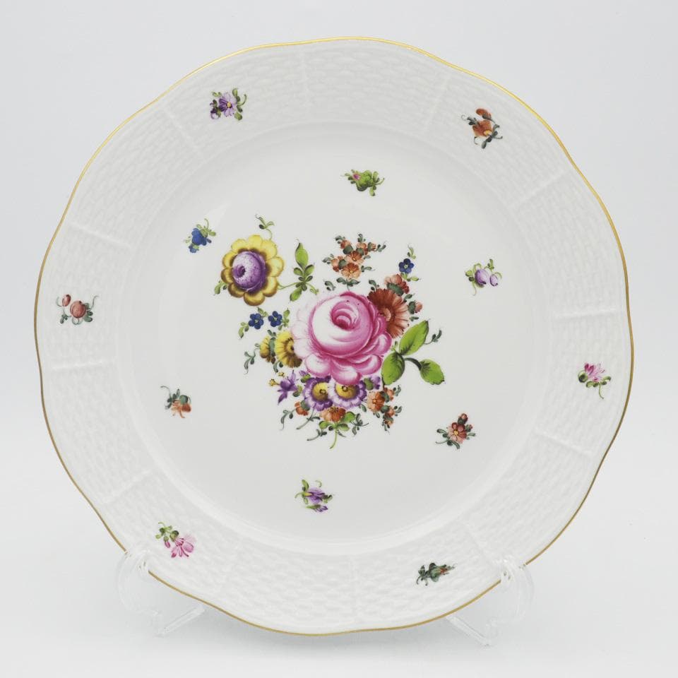 ヘレンド ヘレンドブーケ BHR 25.5cm ディナープレート ペア #2