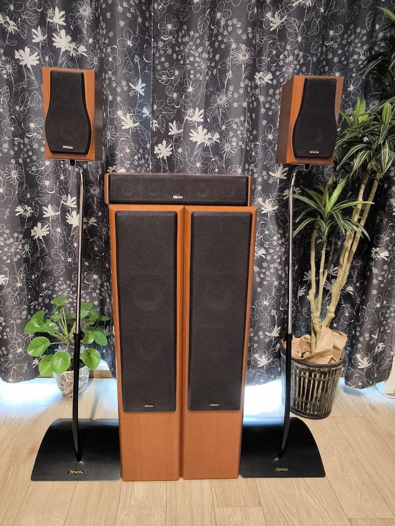 ウッド調 DENON ＣＳ-T33/ＳＣ-Ｃ33/ＳＣ-Ａ33サラウンドセット