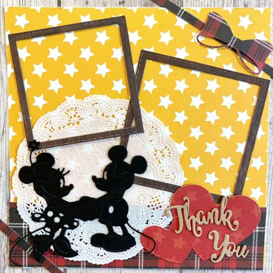 ★ゆきぽん★スクラップブッキング キット 6インチ ♪ No,217