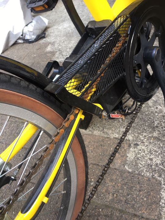 折り畳み電動自転車　確認用②