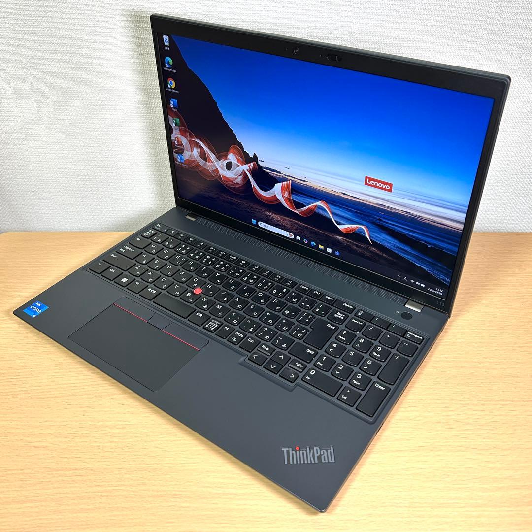 美品 Lenovo ThinkPad L15 Gen3 15インチ 第12世代