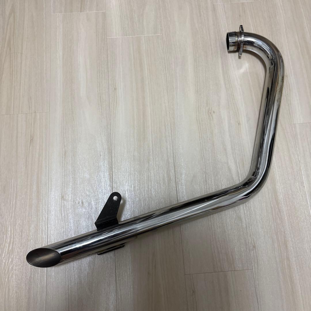 2%er SR400/500 トルクコーンドラッグパイプマフラー