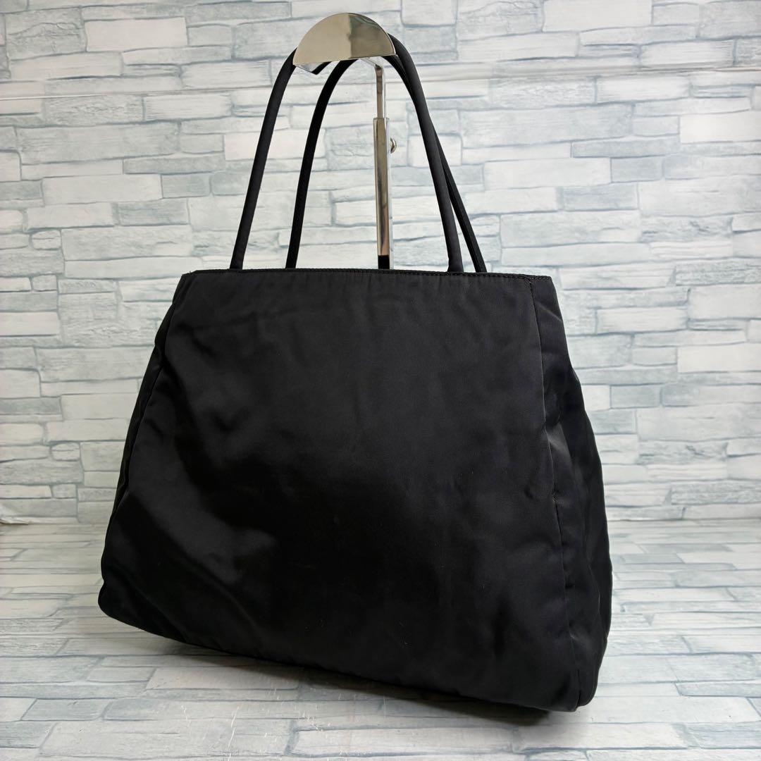 美品　155 PRADA プラダ　ハンドバッグ　トートバッグ　ブラック　qj4