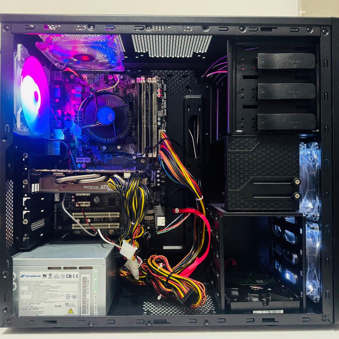 【ゲーミングPC】i7-3770K GTX1070 HDD1TB メモリ16GB