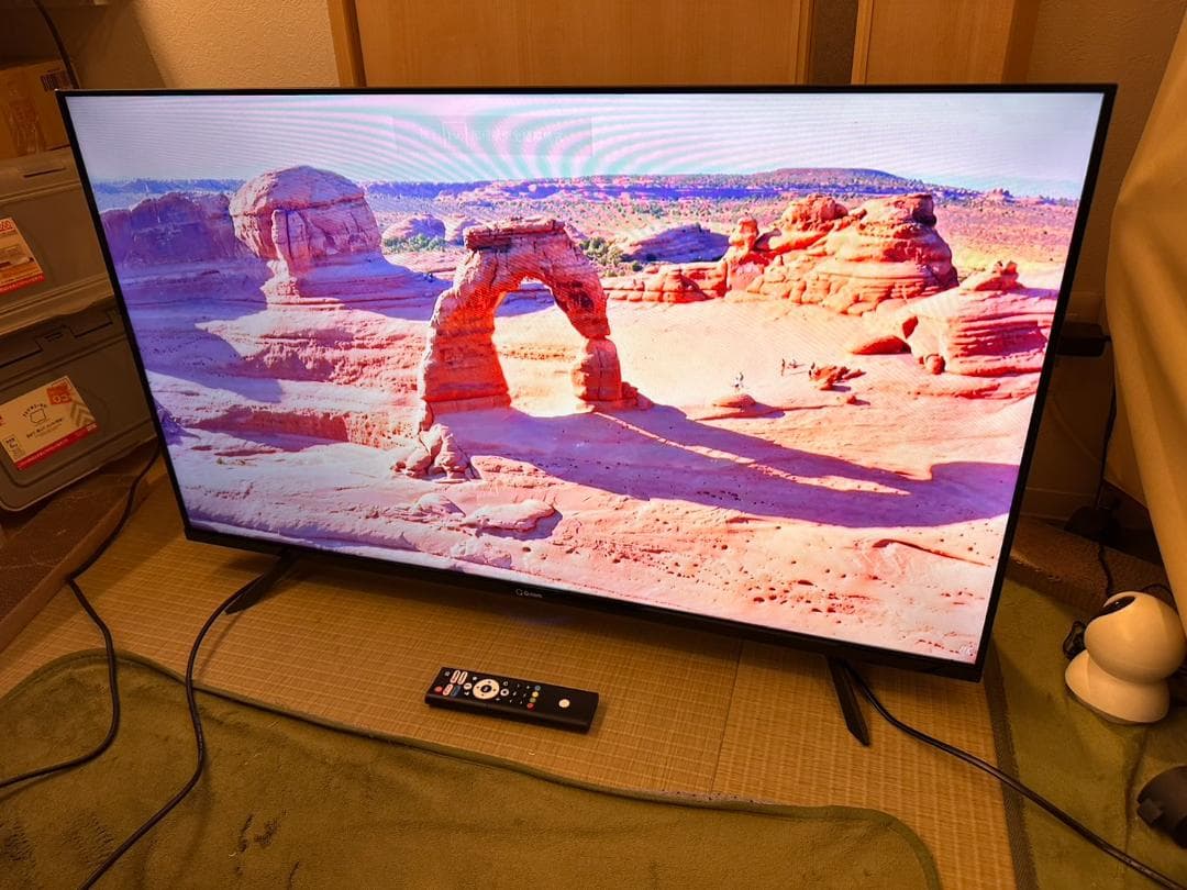 Qriom　40型　チューナーレステレビ　QRK-40TL2K　2025未使用近