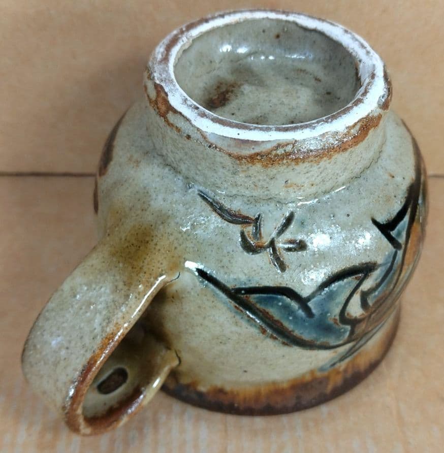 【本物保証】金城次郎 コーヒーカップ 共箱 栞 人間国宝 壷屋焼 やちむん 美品