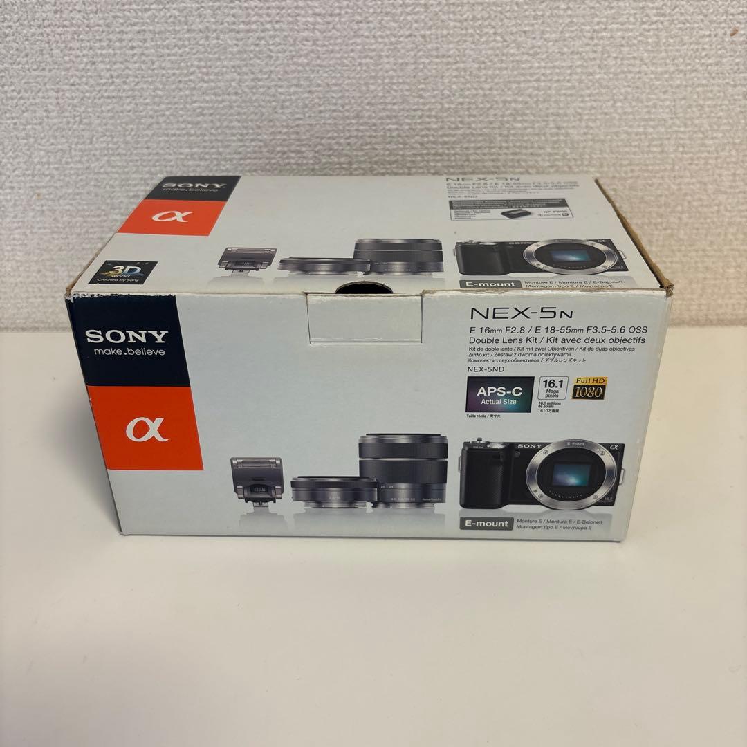 SONY NEX-5N + 18-55 OSS(SEL1855) 箱付 SD付
