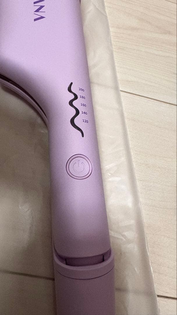VODANA ウェーブアイロン 32mm (色:バイオレット)