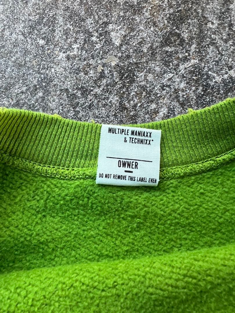 NexusⅦ7星座zodiac獅子座LEOスウェット46 Mグリーン