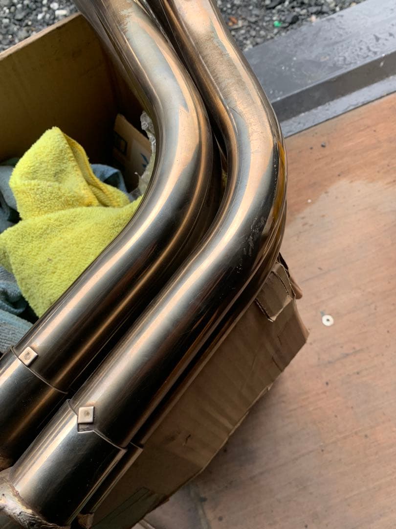 当時物 GPZ ヨシムラ サイクロン　フルエキゾースト　マフラー