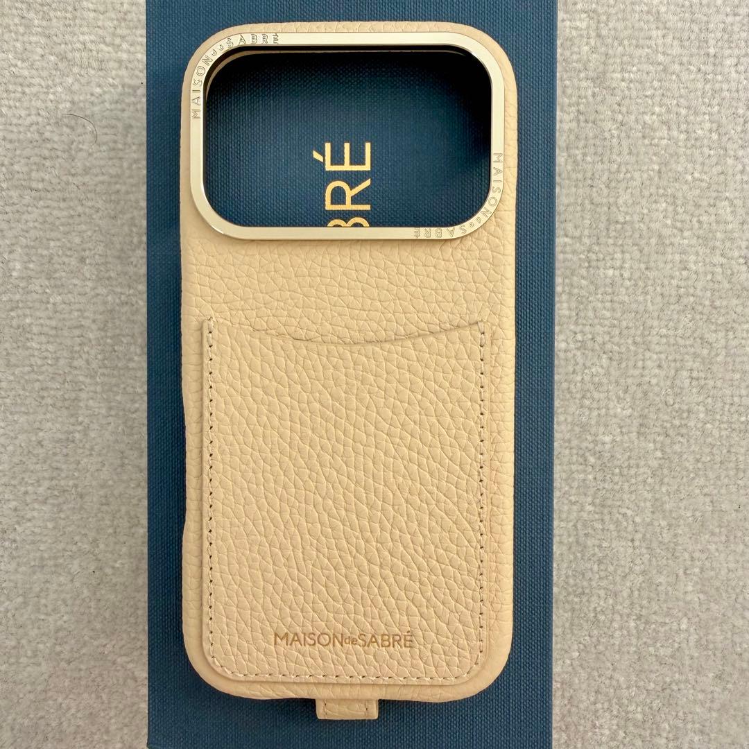 メゾンドサブレ スリングスマホケース iPhone17pro 新品未使用