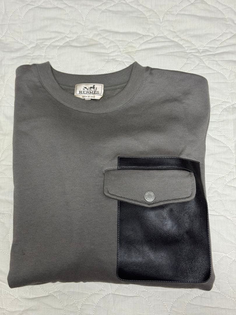 こ*じ様 HERMES ラウンドネック スウェット