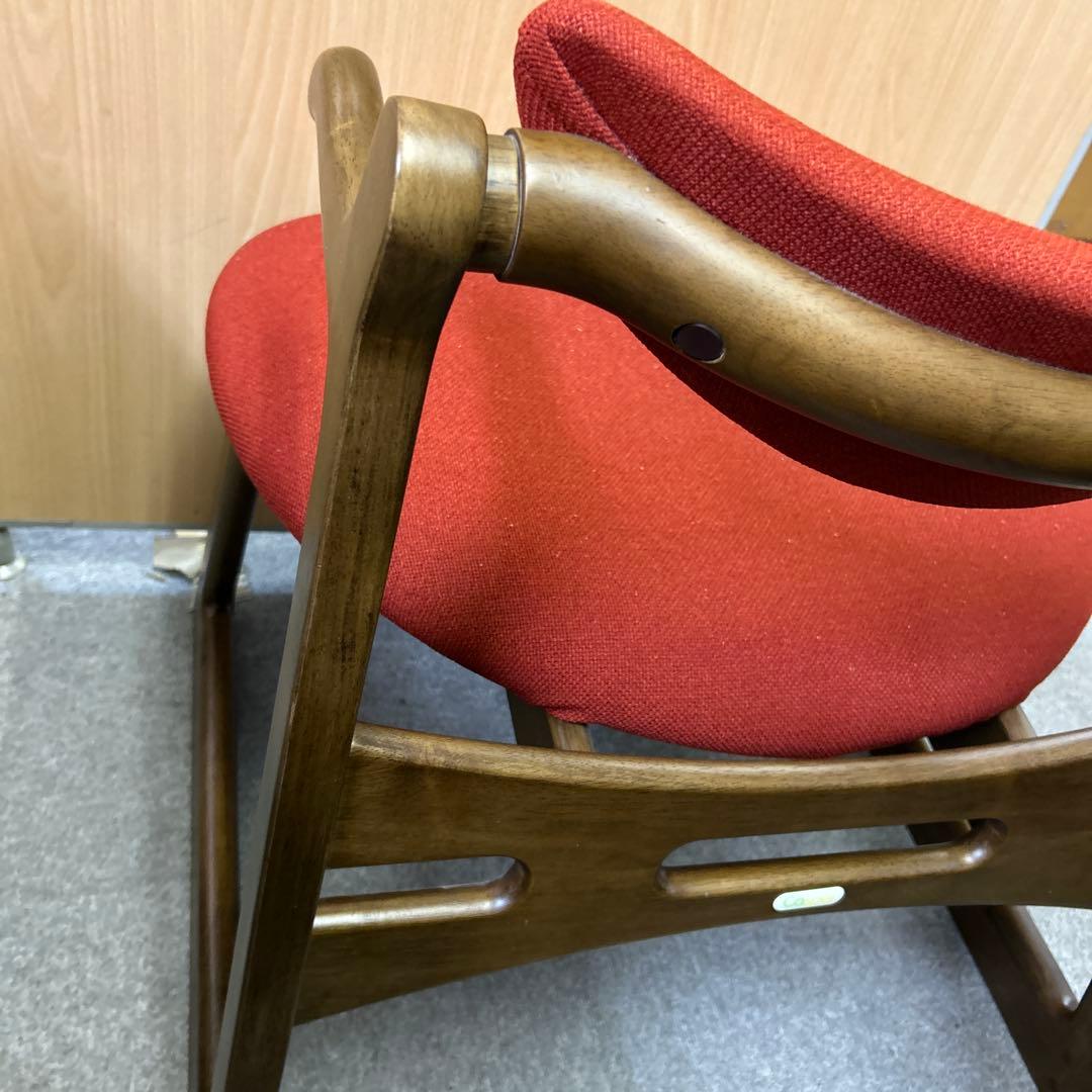 ダイニングチェア KIRITSU 起立木工 CAチェア 400CH-赤