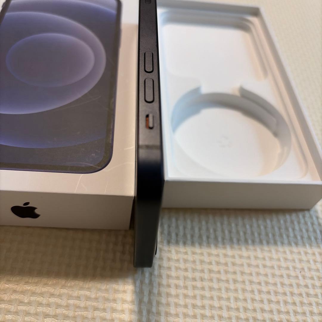 Apple iPhone 12 mini ブラック 本体　イヤフォン　充電