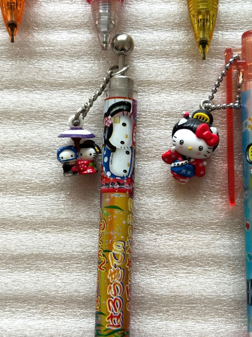 ご当地限定キティシャープペンシル　32本セット