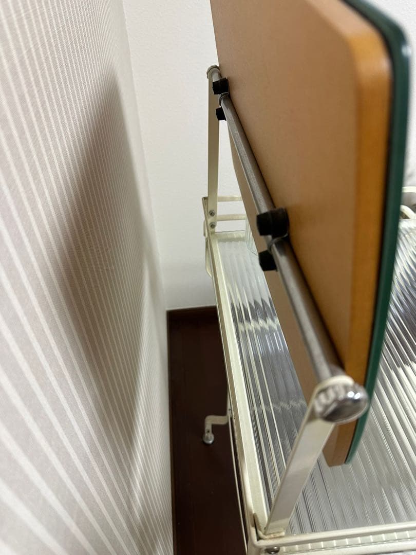 インダスドリアンデザイン　ディンプルガラスミラー付き　ドレッサー&ツールセット