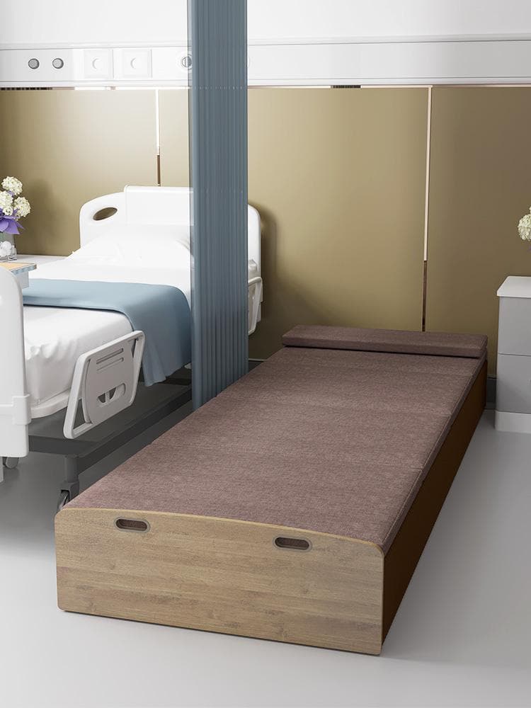 ペーパー折りたたみベッド幅80㎝高さ23㎝組立不要 マットレス付き 一人暮らし