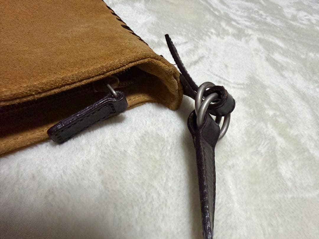 レア Ralph Lauren スエード ハンドバッグ