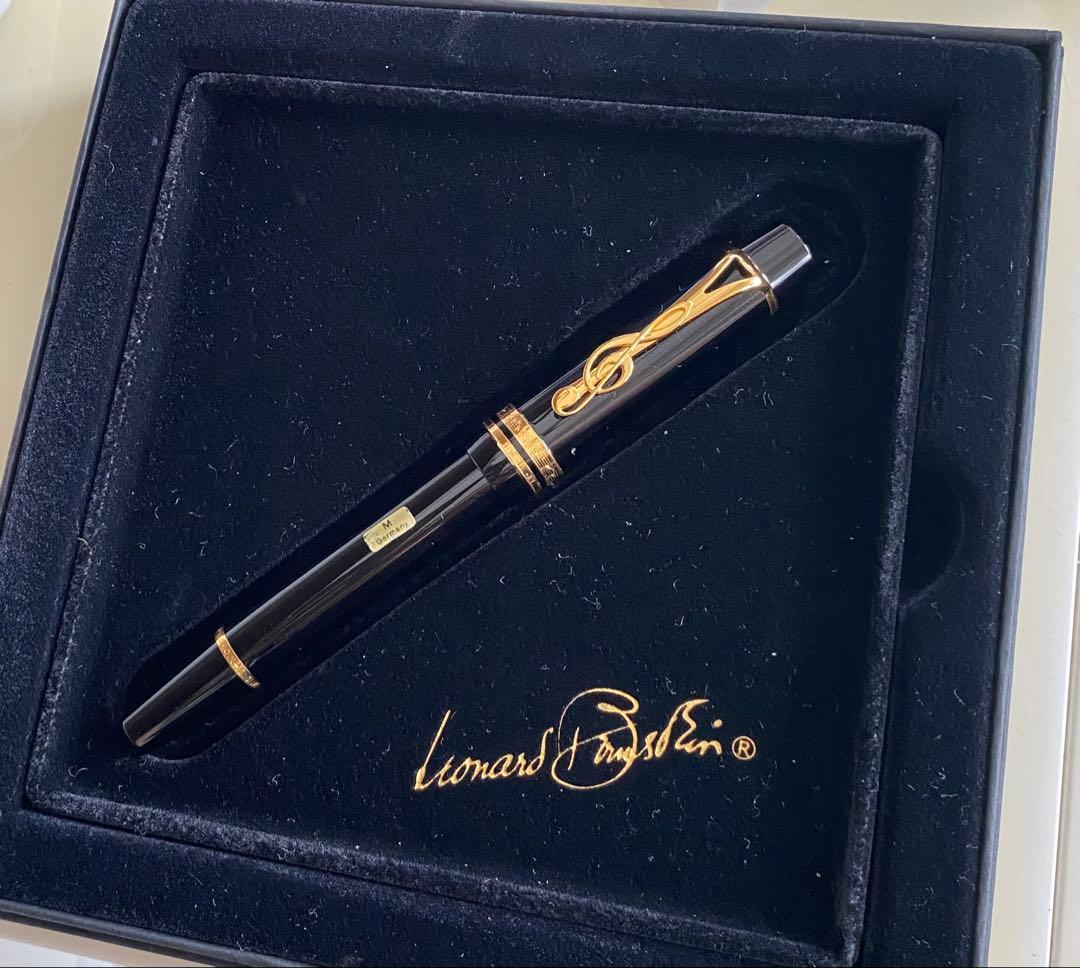 モンブラン音楽家シリーズ　レナード バーンスタイン 万年筆 CD付き