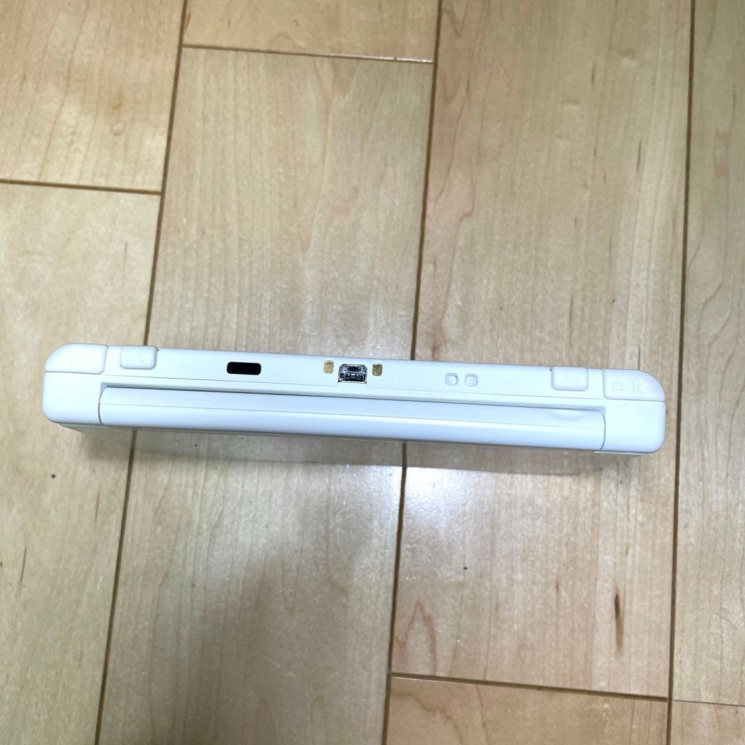 【画面ヤケあり】Newニンテンドー3DSLL パールホワイト