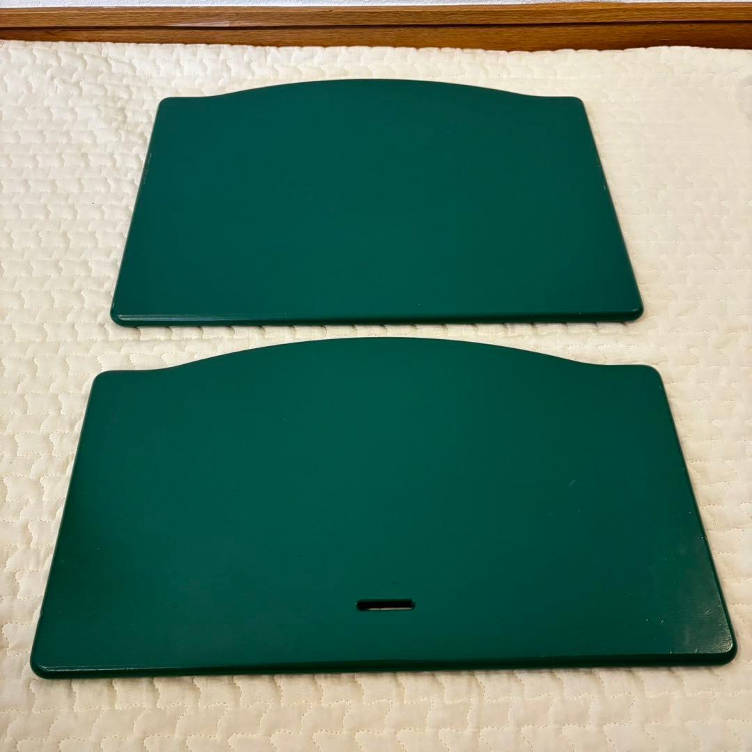 ストッケ　トリップ トラップ　ベビーチェア+ベビーセット　フォレストグリーン