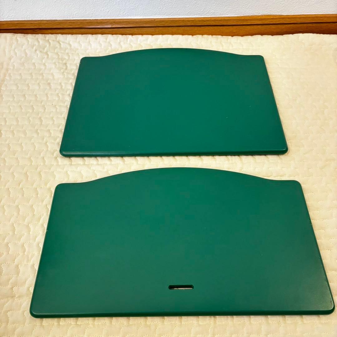 ストッケ　トリップ トラップ　ベビーチェア+ベビーセット　フォレストグリーン