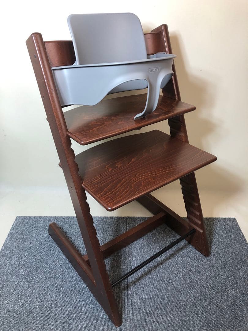 【組み立てたまま発送♪】ストッケ トリップトラップ ベビーガード付き