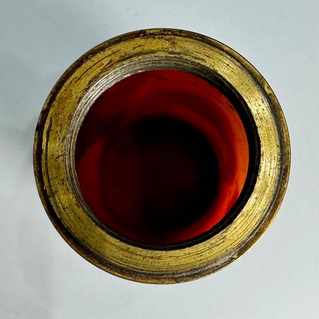 アンティーク エミール・ガレ 桜紋 酸化腐食彫 カメオ彫 アトマイザー 香水瓶