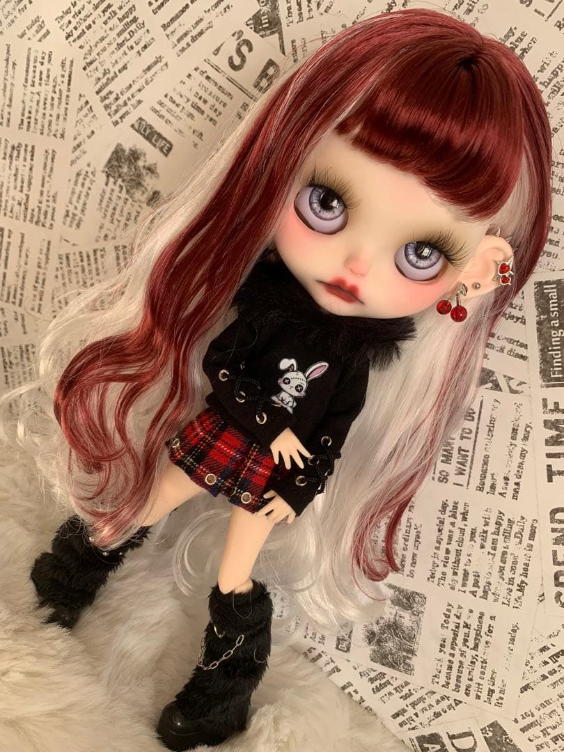 カスタムアイシードール★ジンジャーちゃん★ アウトフィット付属