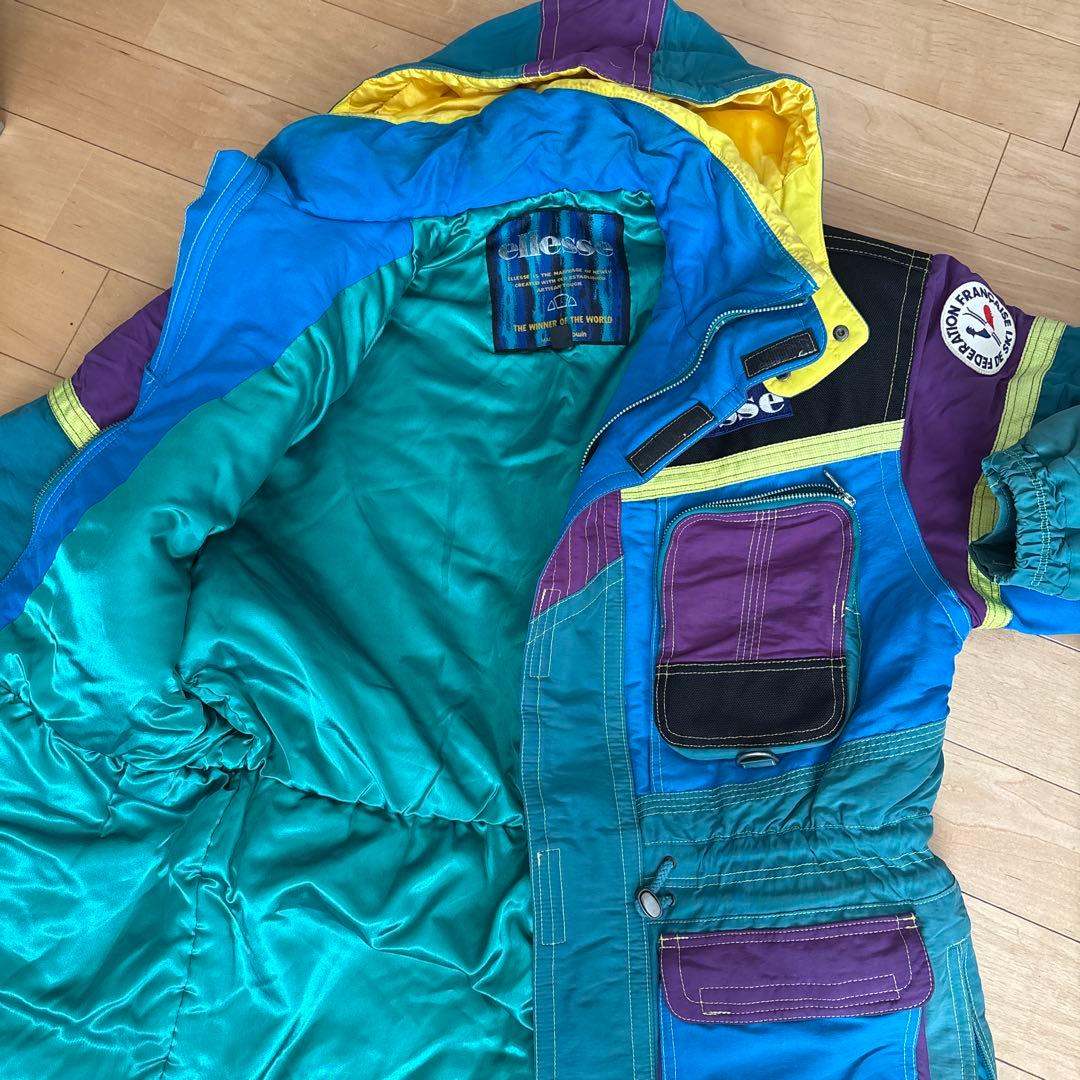 ellesse スキーウェア キャップ付き