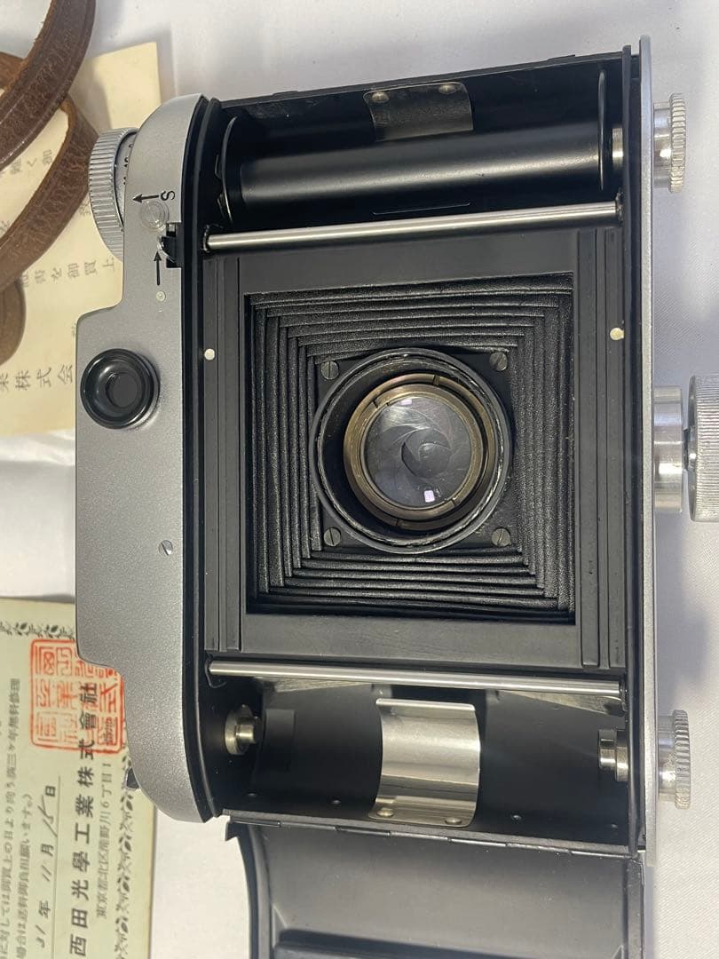 NKK西田光学 ウェスターフィルムカメラ　蛇腹カメラ Wester S-2