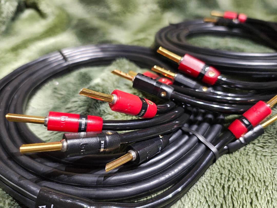 【美品】audioquest ROCKET 11 スピーカーケーブル